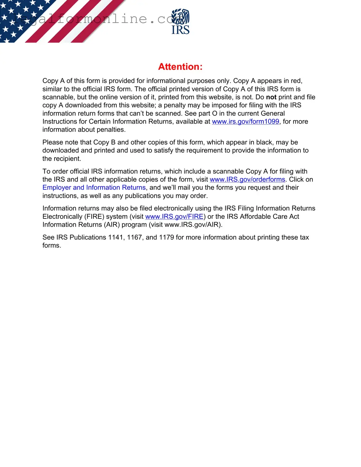 1099 Nec Template in PDF