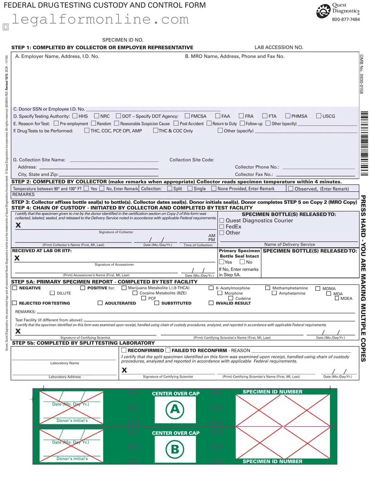 Drug Screen Template in PDF