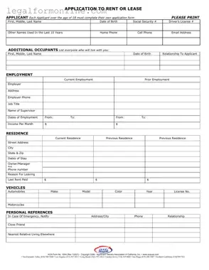 Aoa 100A Template in PDF