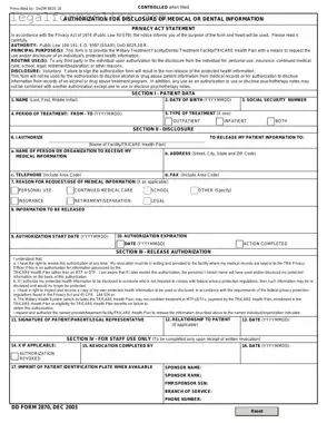 DD 2870 Template in PDF