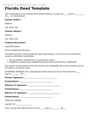  Deed Form for Florida