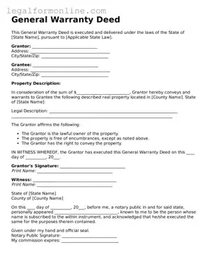 Attorney-Approved Deed Template
