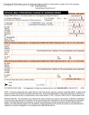 PS 3575 Template in PDF